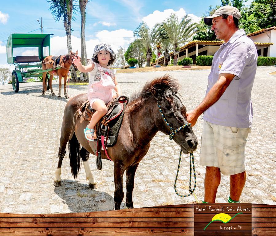 Hotel Fazenda Ceu Aberto Gravatá Exterior foto